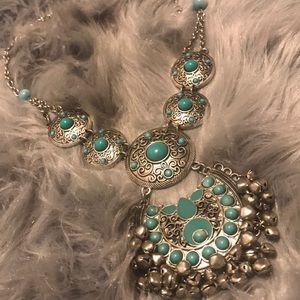 Tribal long necklace